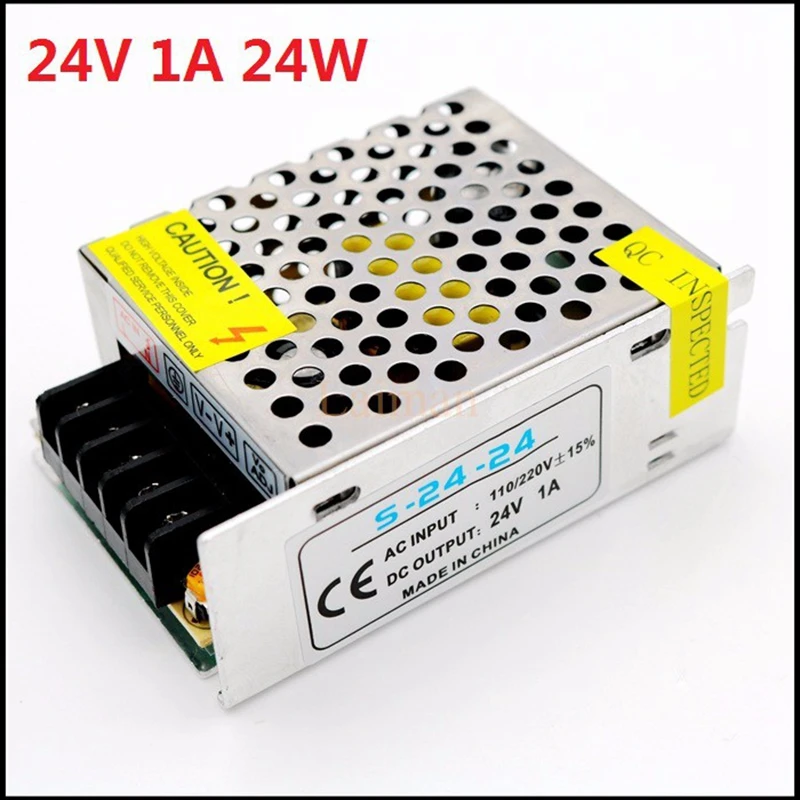 Высокое качество AC110V-220V для DC24V 1A/2A/3A/5A/8.5A/10A/15A/20A переключатель Питание адаптер для 3528 5050 5630 Светодиодные полосы света