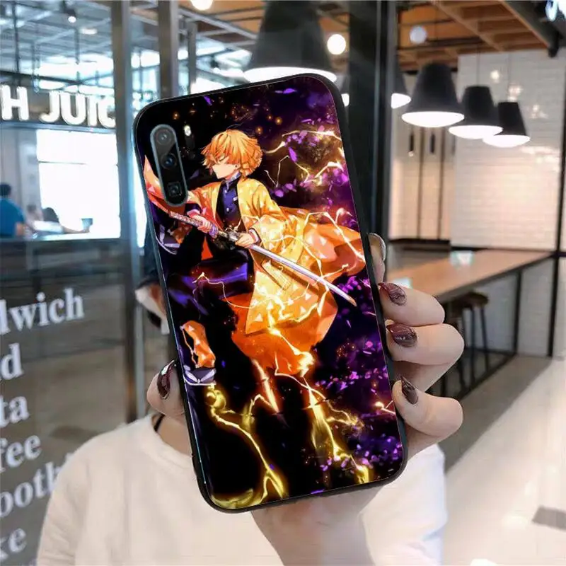 

Demon Slayer Anime Kimetsu No Yaiba Phone Case For Huawei P20 P30 P40 lite Pro P Smart 2019