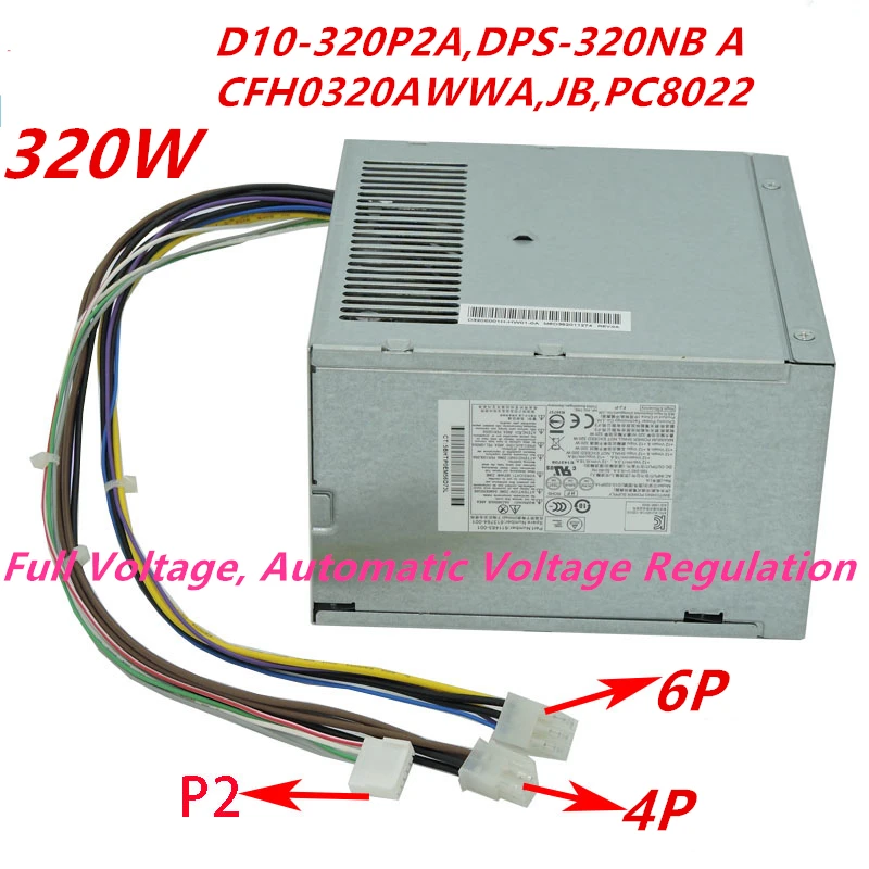 Новый оригинальный блок питания для HP 680 880 320W Питание D10 320P2A DPS 320JB в PC8022 D3201A0 PS 4321 9