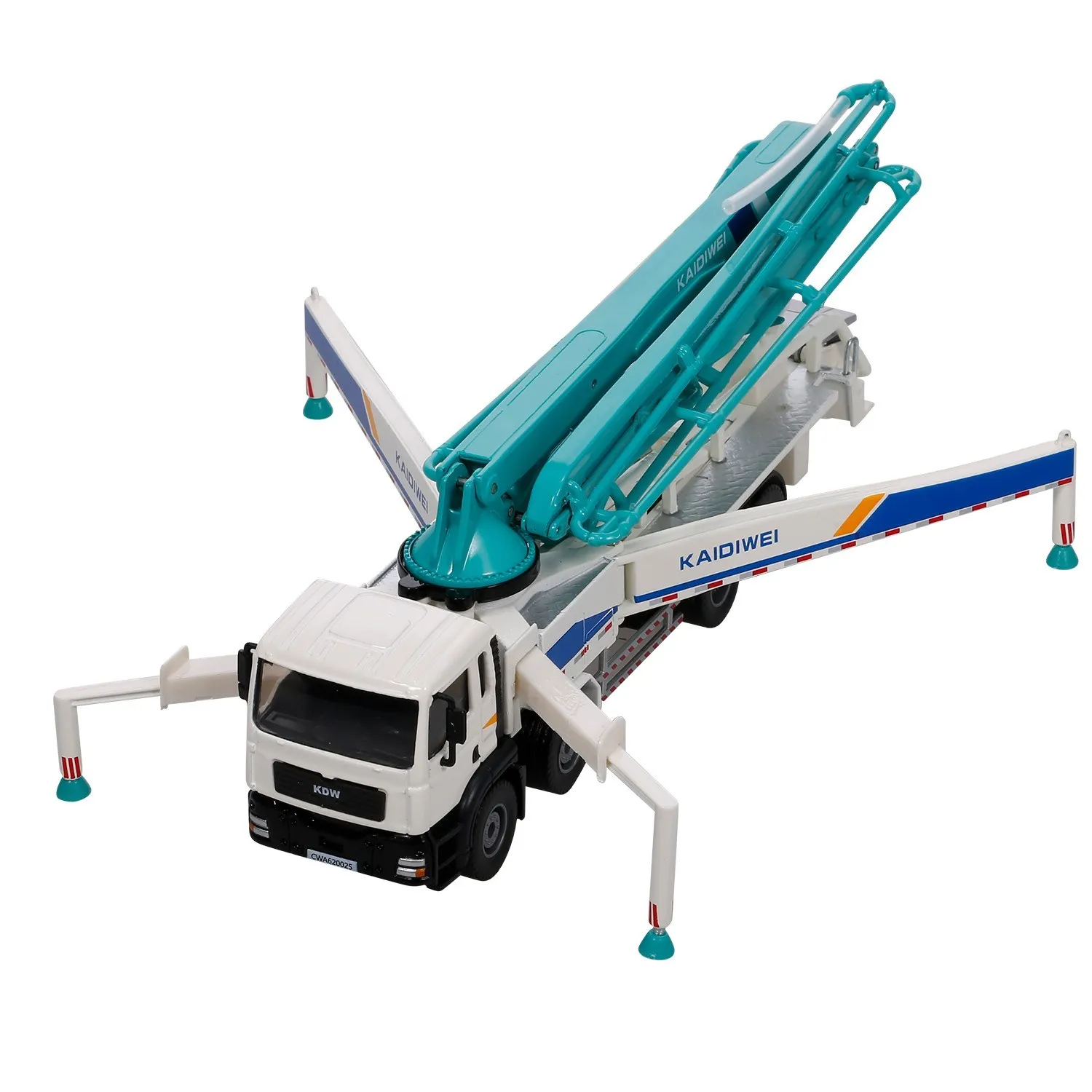 

1:55 Alloy Car Truck Model Concrete Pump Truck Adult Metal Ornaments Children's Christmas New Year Gift Toys