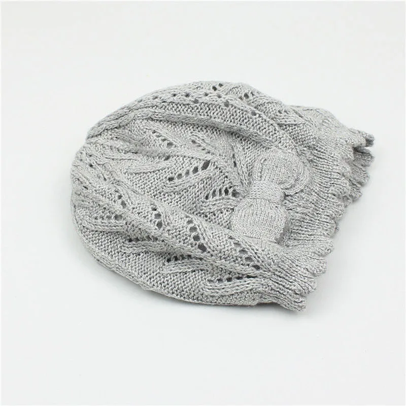 Baby Hat Winter Children Cap Girls Boys Knitted Beanies For Kids Cotton Cartoon | Детская одежда и обувь