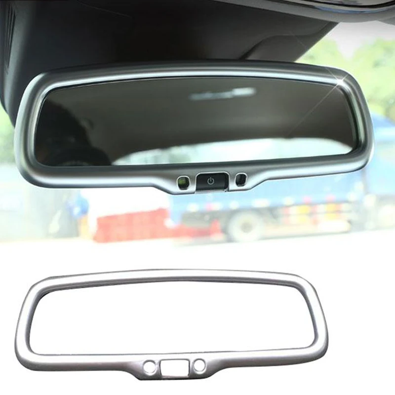 

Inner Rearview Mirror Frame Modification Decoration Carbon Fiber Sticker Interior Accessories for Alfa Romeo Giulia