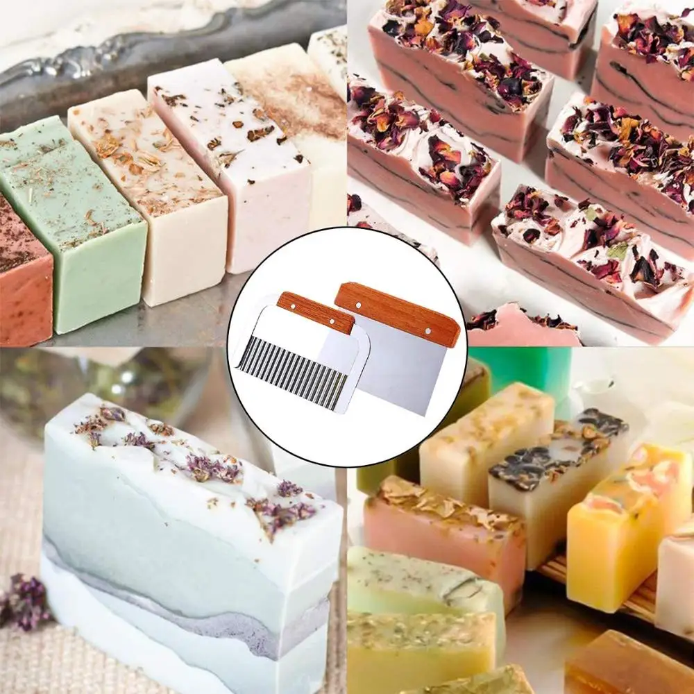 4 шт./компл. набор силиконовых форм для мыла ручной работы с деревянной коробкой 2