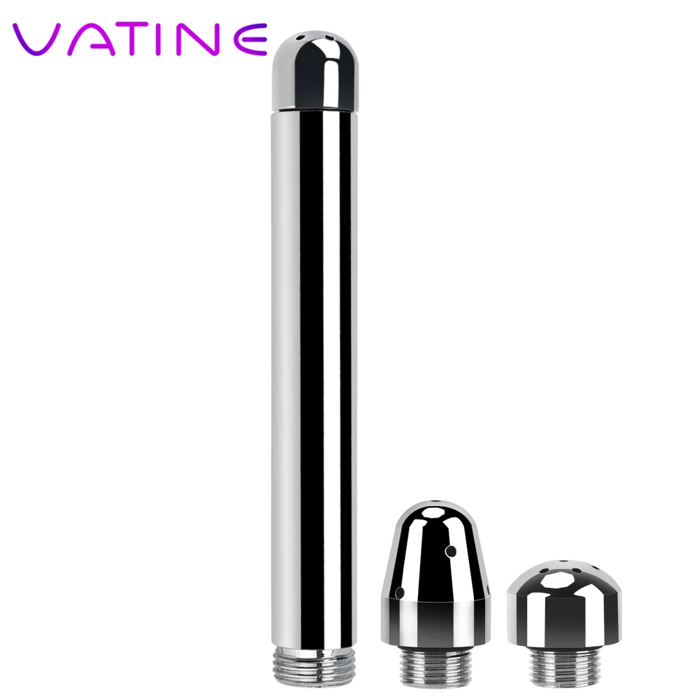 

VATINE Vaginal Cleaner Enema Bidet Faucet Wash Cleansing Anal Douche Sex Tools for Couples 7 Holes 3 Shower Heads Ass Cleaning