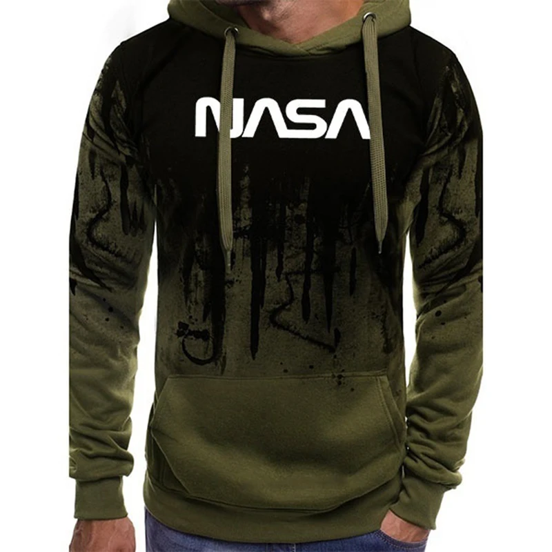 

Autumn/Winter Fashion Men's Brand Printed Hoodies Gradient Jogging Sportwear Casual Sport Tops Pullover Plus Size Sweatshirts