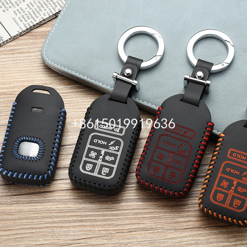 

for honda Urban EV new energy 2018 Case Remote Keys Shell leather key cover