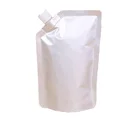 Многоразовые пластиковые мешочки с носиком 10 шт., 500 мл, прочные мешочки для бутылок с жидкими напитками, герметичная упаковка