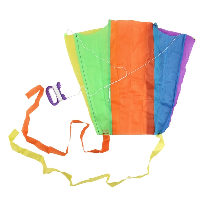 

Folding Pocket Flying Kite Kid Toy With Storage Case Outdoor Sport Children Gift