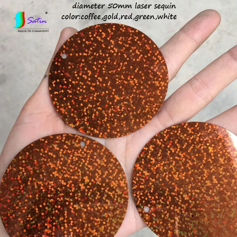 Оптовая продажа 500 г большой диаметр 50 мм кофейные красные зеленые золотые белые