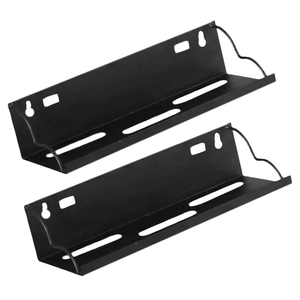 2x железная настенная полка для хранения цветочного горшка подвесная