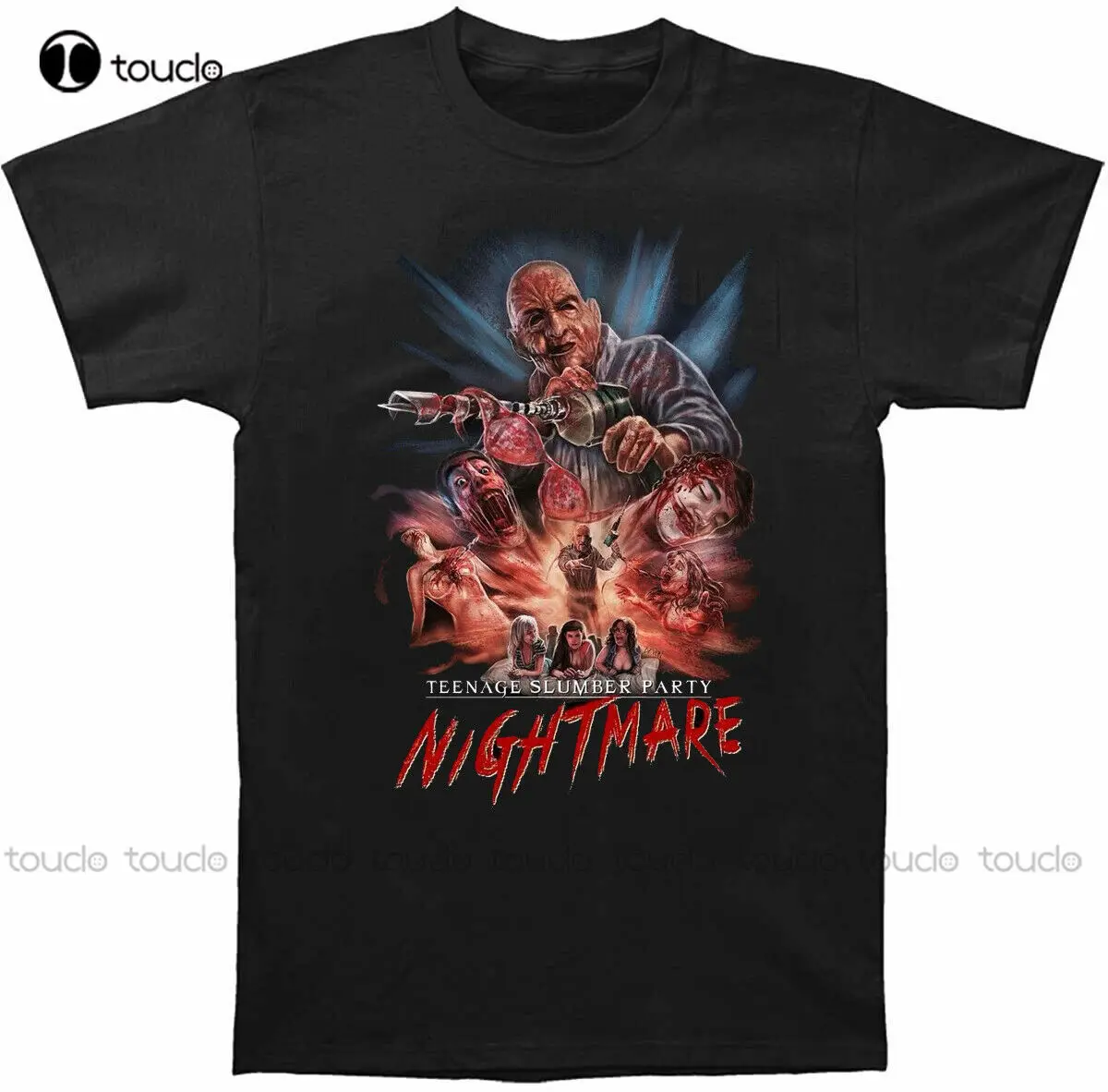 

Кошмарный ужас-дневная футболка унисекс Мужская Женская футболка из хлопка