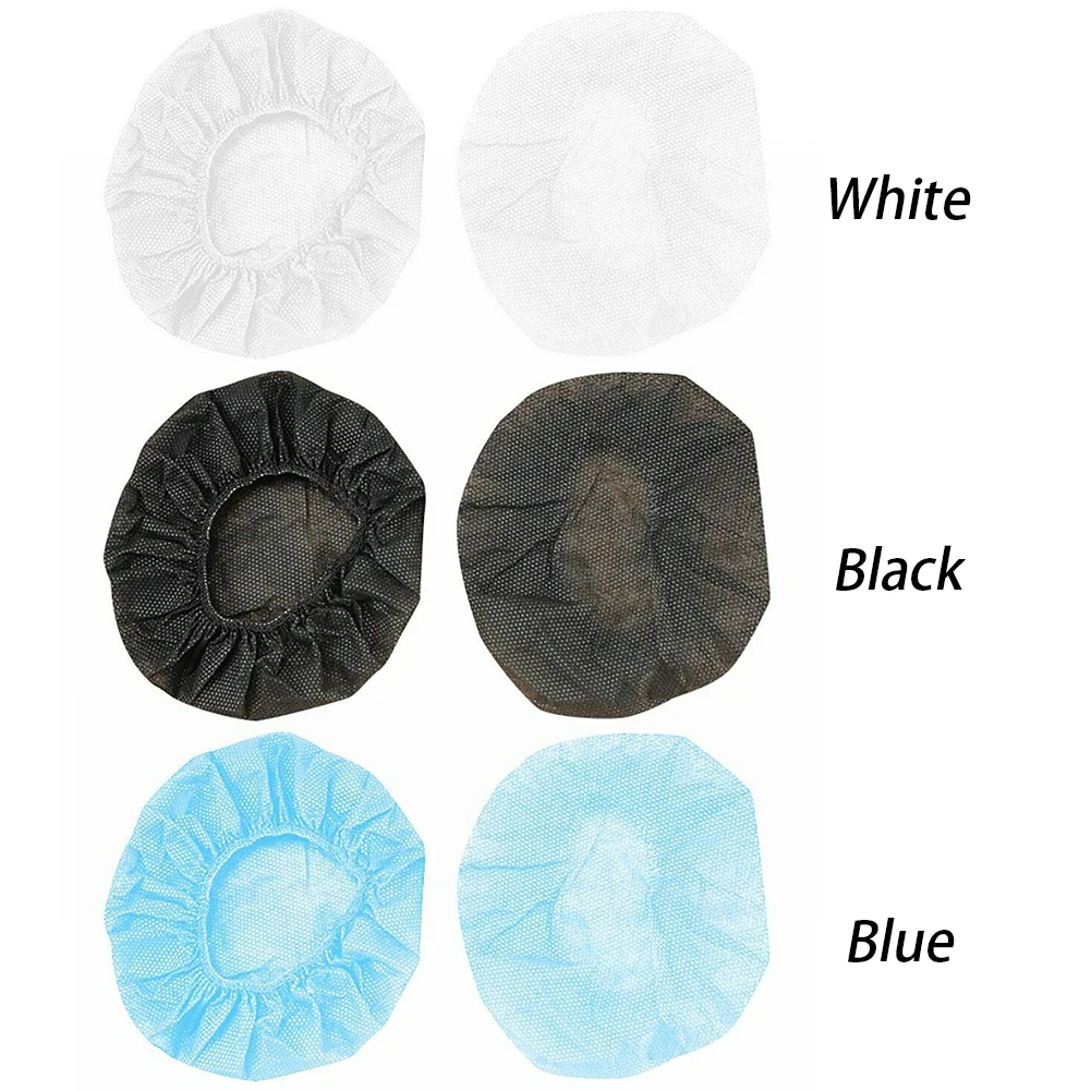 100 шт пылезащитный нетканый наушник одноразовый герметичный устойчивый к поту