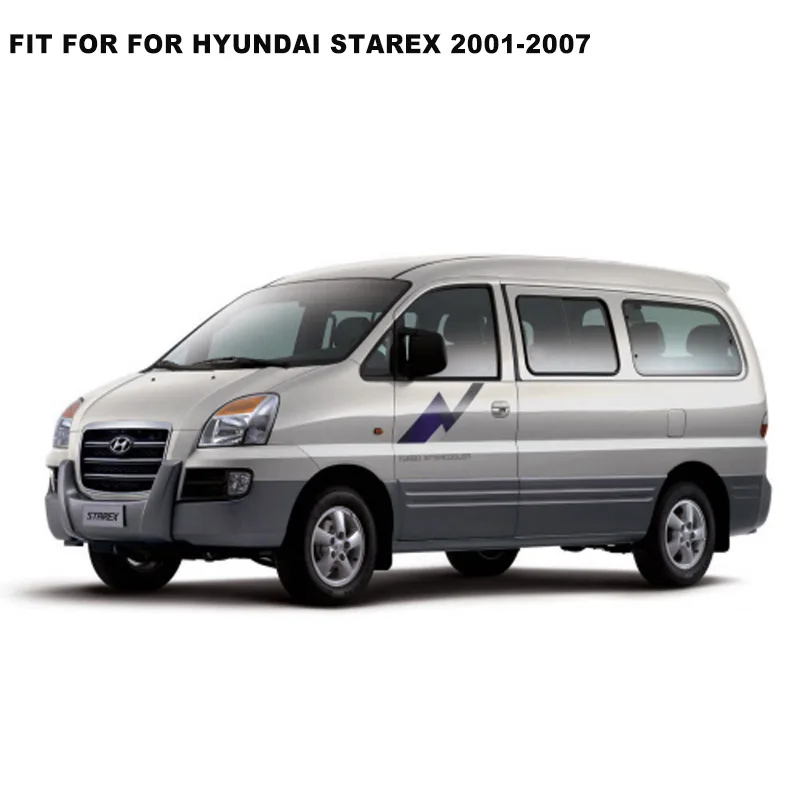 

Side Window Deflector For Hyundai Starex 2001 2002 2003 2004 2005 2006 2007 Acrylic Black Window Visor Sun Rain Guards SUNZ