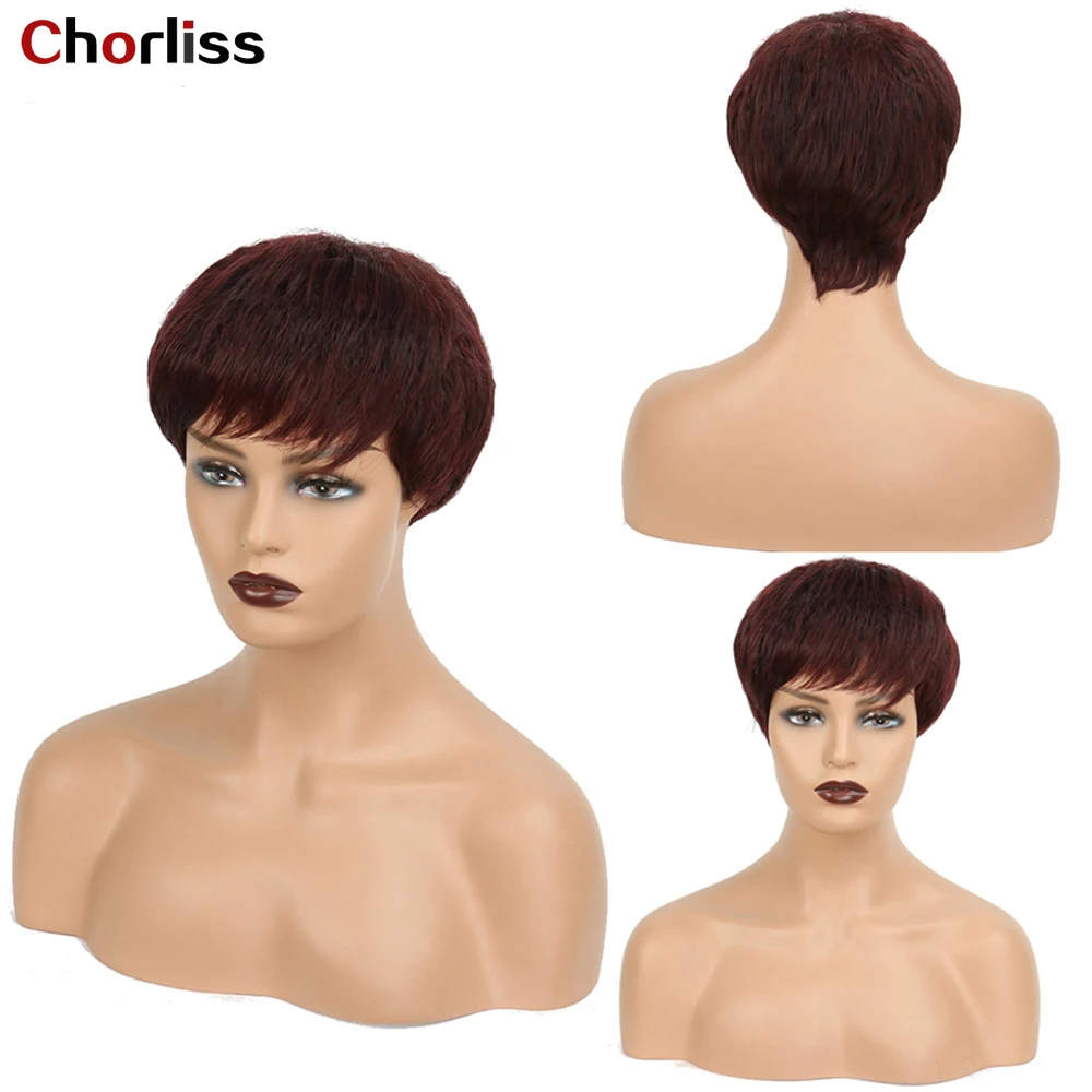 

Women's Wigs Short Kinky Curly Synthetic Female Hair Wigs Chorliss High Temperature Fiber Hair Wigs Fashion Cosplay Daily Wigs