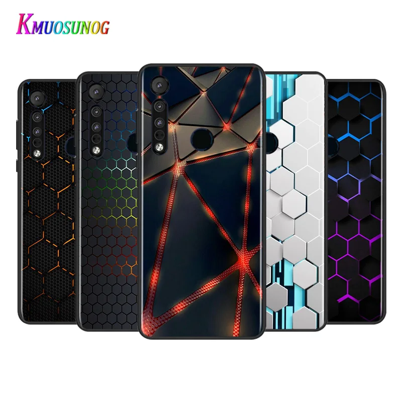 

Technology Carbon Fiber For Motorola G9 G8 G Stylus Power One Fusion Hyper Edge E7 E6 5G Plus Play Lite Silicone Phone Case