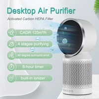 Air Purifier ioniser for home HEPA Active Carbon Filter Remover for Smoke,VOCs,Pollen,Dander,Smog,PM2.5