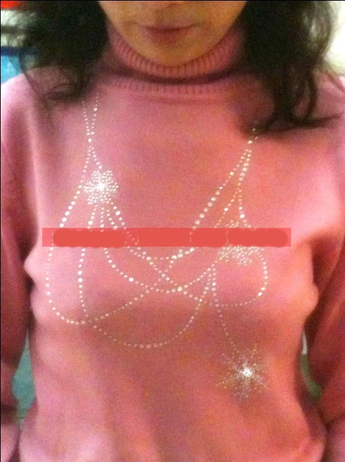 6 шт./лот ожерелье в виде снежинок прессование панелей с горячей фиксацией