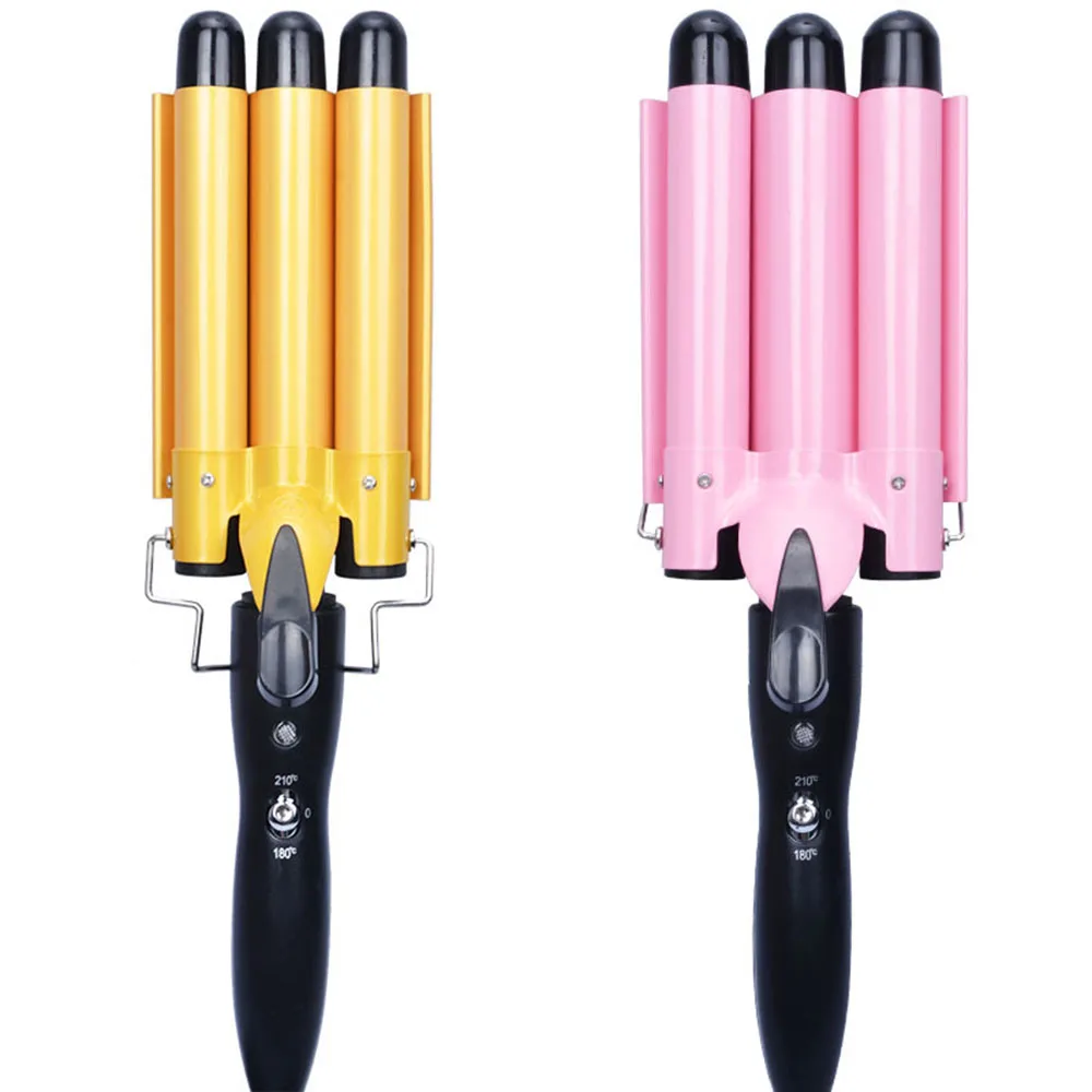 Профессиональные щипцы для завивки волос 20 мм-30 мм керамические тройные