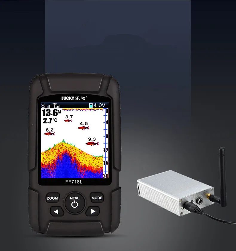 

Durable Sonar Sensor Fish Finder Wireless Remote Fish Finder for Bait boat