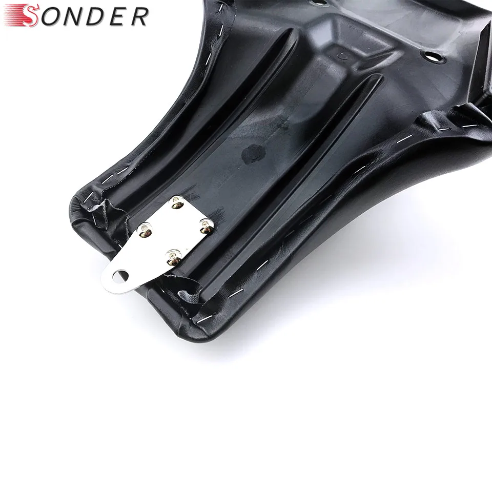 Черное переднее и заднее ПАССАЖИРСКОЕ СИДЕНЬЕ мотоцикла для Harley Sportster XL883 1200 X48 XL