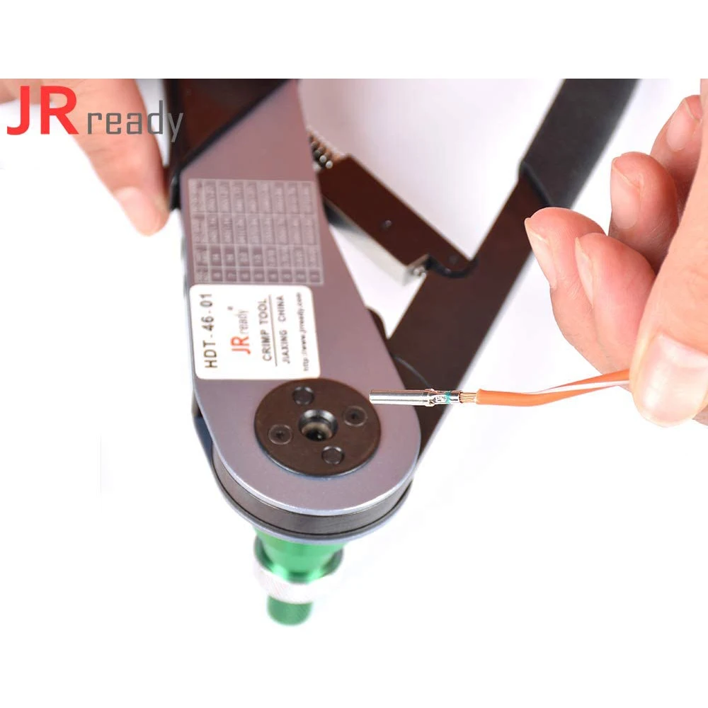 JRready HDT-46-01 ручной обжимной инструмент разъемы контакты клеммы обжимные