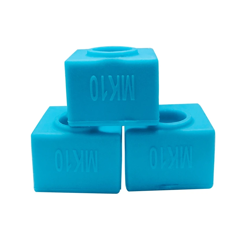 

1pc Silicone Sock Cover For MK10 3D Printer Aluminum Heater Block Part