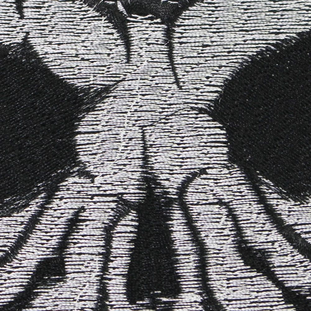 Sheep Horn Skull Design Motocycle Bike Back Patches Iron on Jacket Jeans Badge Embroidery Applique Srickers | Дом и сад