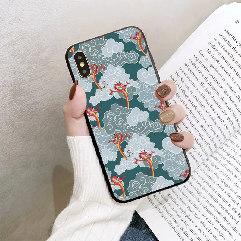 

YNDFCNB Koi Fish Phone Case For iPhone 8 7 6 6S Plus 5 5S SE 2020 12pro max XR X XS MAX 11 case