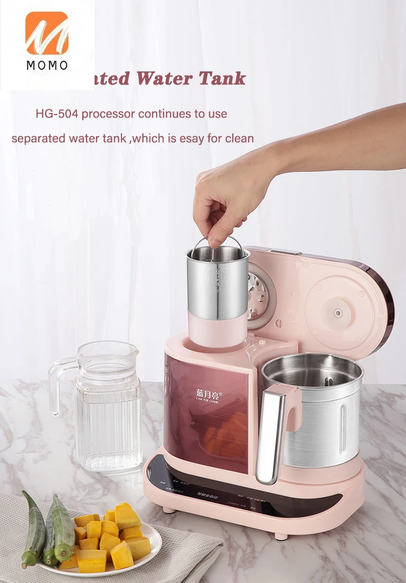 

New kitchen appliance blender salad machine baby food maker processor multi-function fully-auto stir & steam