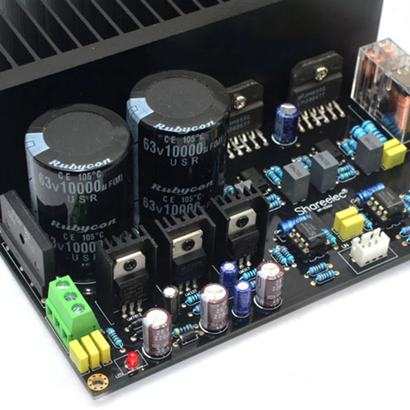 LM3886 стерео усилитель высокой мощности доска OP07 DC Servo 5534 независимый операционный
