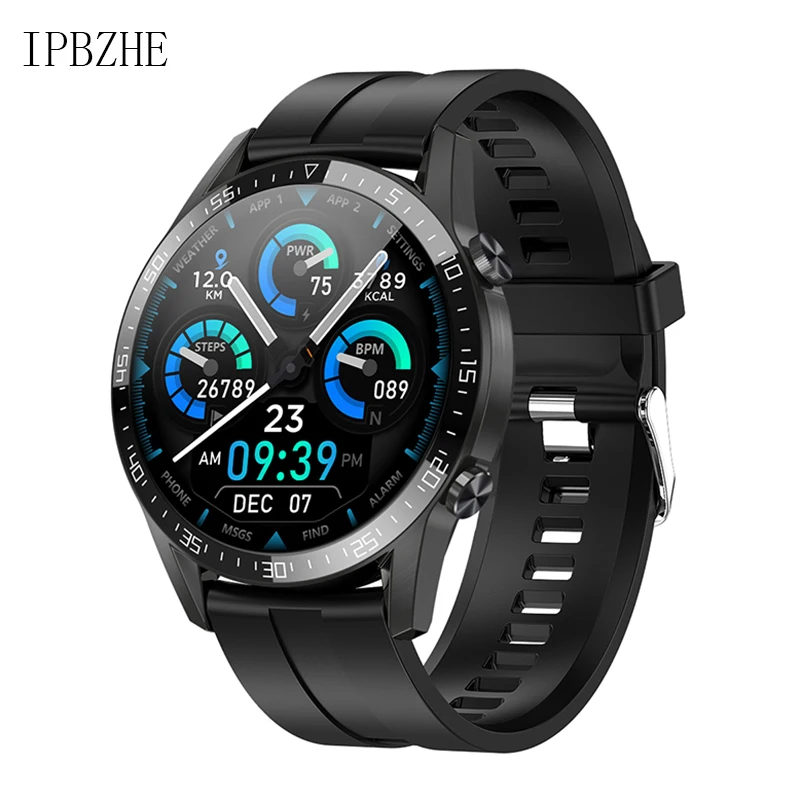 

Ipbzhe 2021 Smart Watch Men Android Bluetooth Call Sports Blood Oxygen ECG SmartWatch Music Smart Watch For HuaWei Xiaomi Iphone