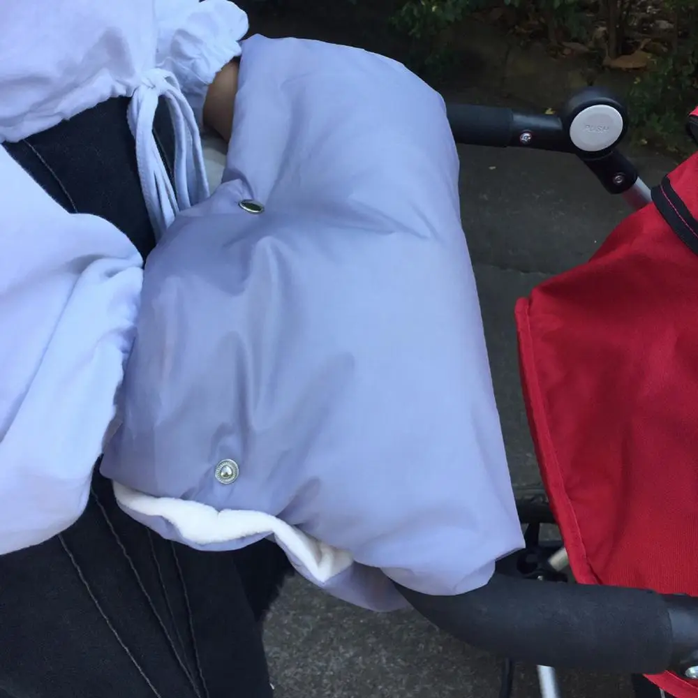 Winter Warm Pram Cart Stroller Mitten Hand Cover Baby Carriage Pushchair Glove | Cycling Gloves