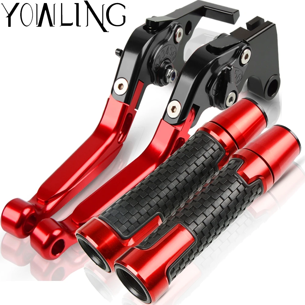 

For DUCATI M900 M1000 2000 2001 2002 2003 2004 2005 M900/M1000 Motorcycle Brake Clutch Levers Handlebar Hand Grips Accessories