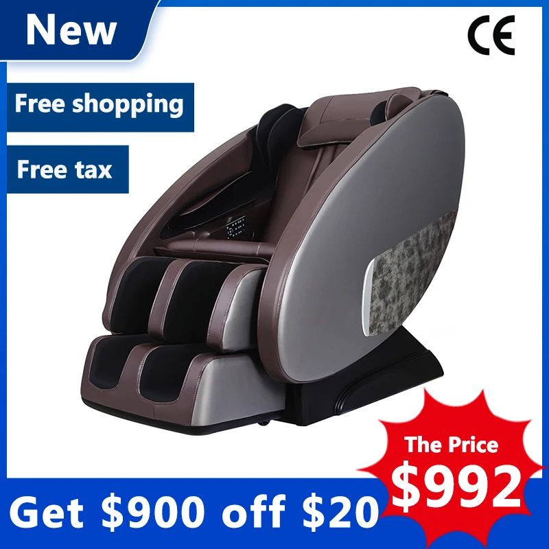 Профессиональное массажное кресло AUX для всего тела с манипулятором домашнее