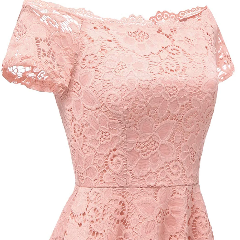 Sexy deep v neck backless summer pink dress women Elegant lace evening Holiday long party ladies 2019 | Женская одежда
