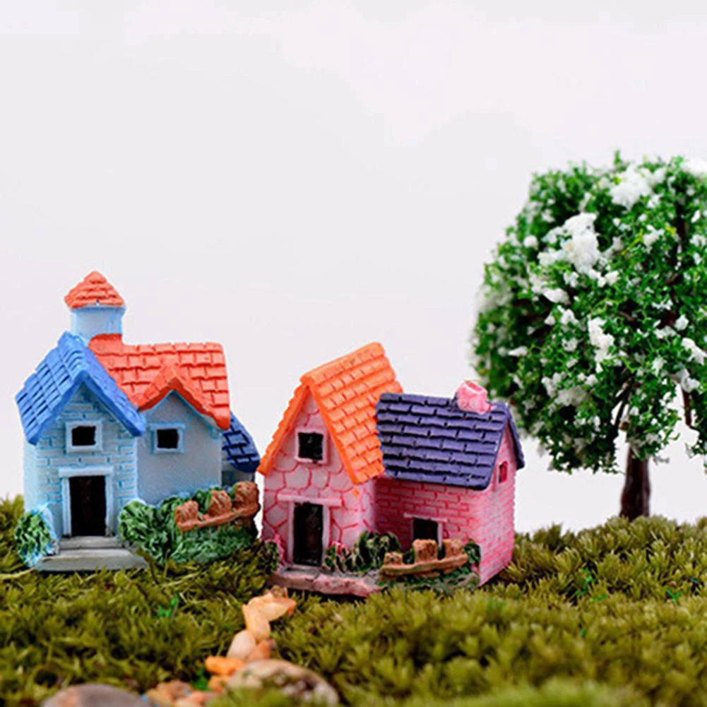 Мини Волшебный сад кукольный дом современное домашнее украшение миниатюрный