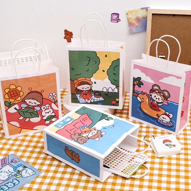 

Handbag Student Cute Gift Bag Trinket Packing Bag Shopping Carrier