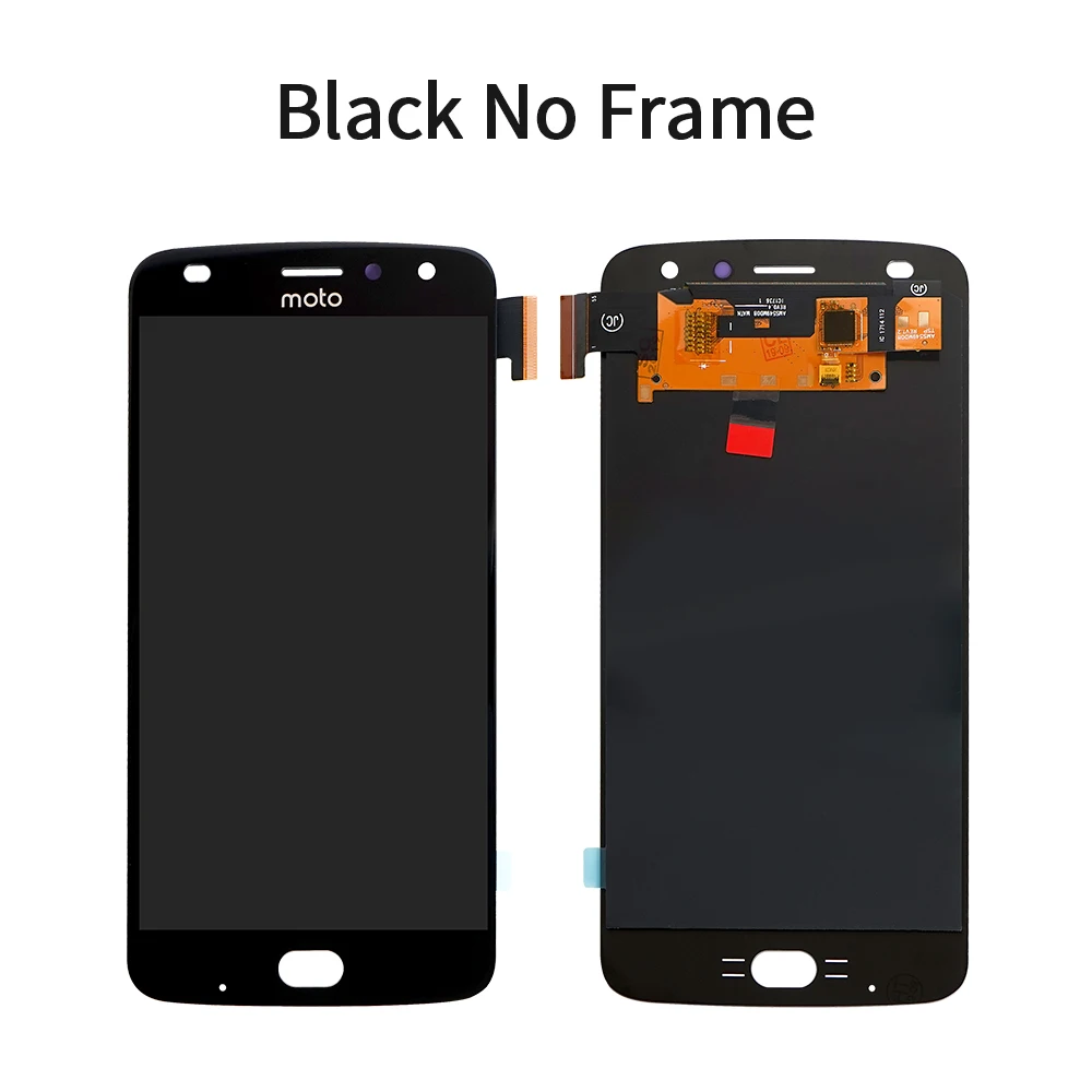 Black no frame 5," AMOLED для Motorola Moto Z2 играть XT1710-01/07/08/10 ЖК-дисплей Дисплей с Сенсорный экран планшета для Moto Z2 играть Дисплей XT1710 - Цвет: Black no frame