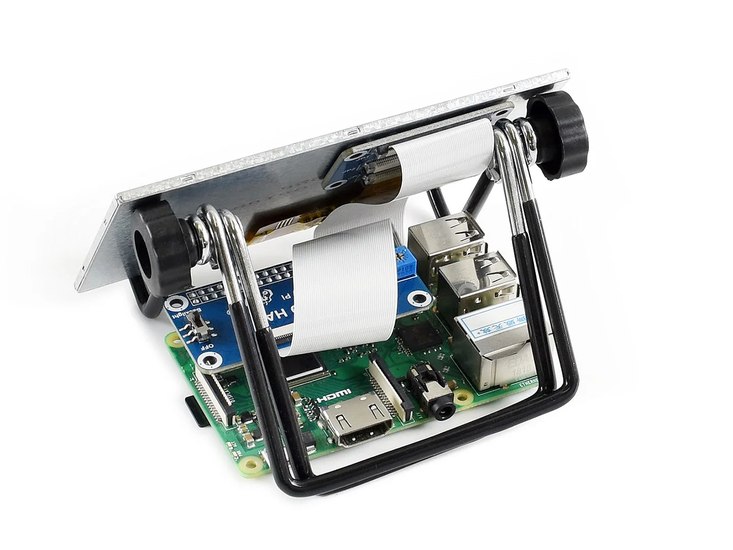 Дисплей Waveshare IPS 5 дюймов для Raspberry Pi 2B/3B/3B +/3A +/Zero W/Zero WH DPI сенсорный интерфейс