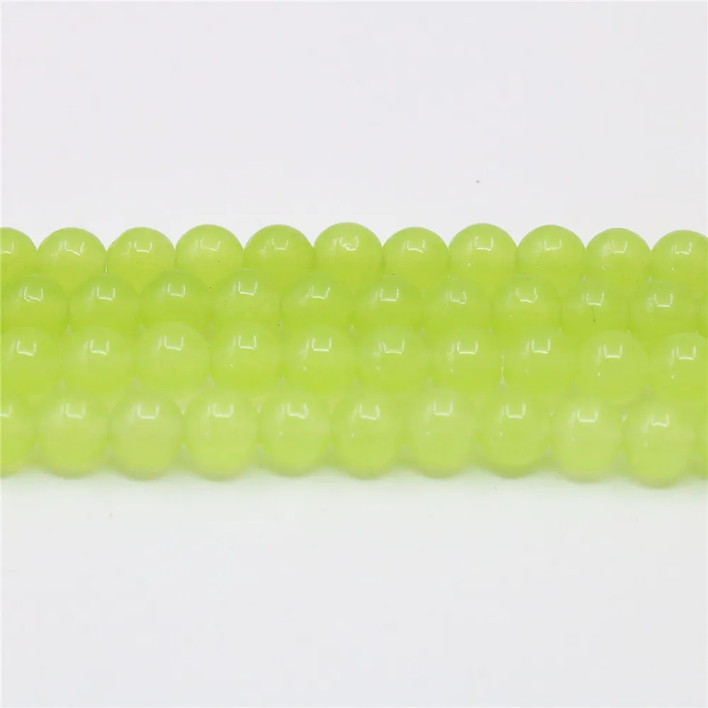 Модные трендовые Круглые бусины 8 мм из зеленого перидота бриллиантовой формы