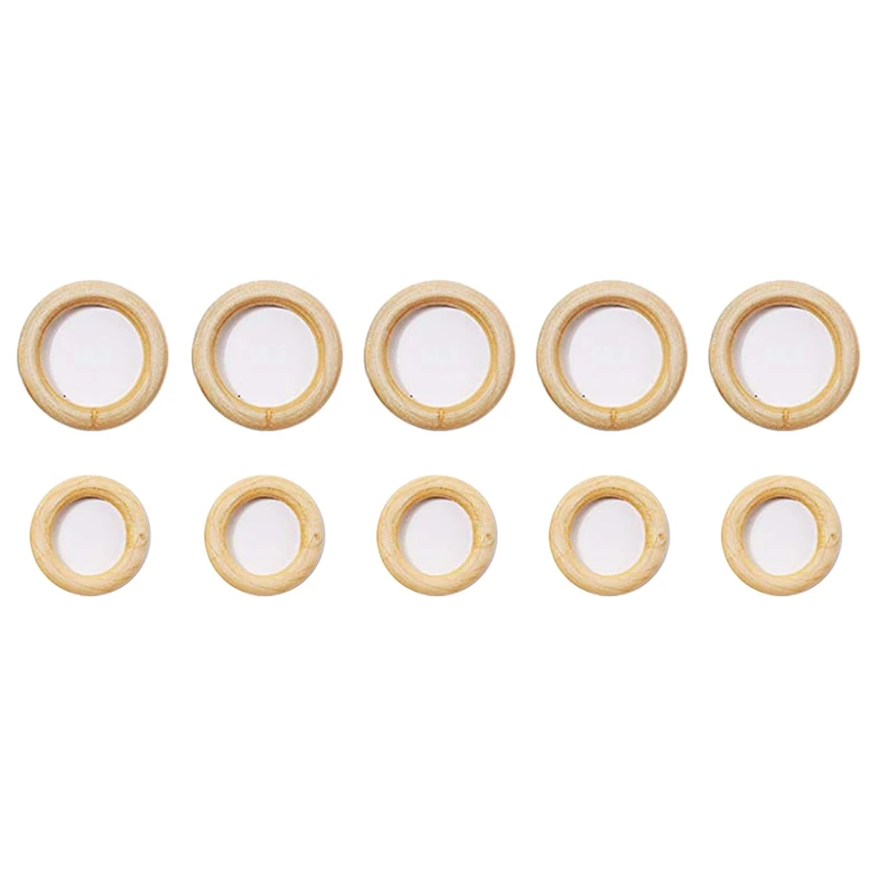 10 шт. деревянные кольца для рукоделия 5 35 мм 30 | Дом и сад