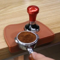 manual coffee silicone pad tamping mat barista espresso latte art pen tamper holder home accessories