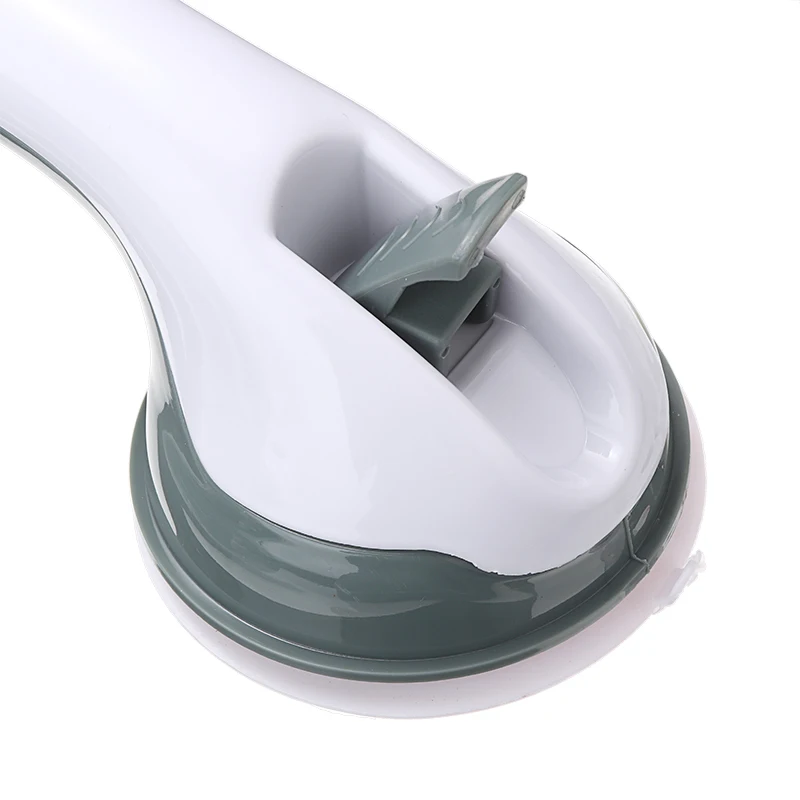 Кабинет Ручка часы с чашкой на присоске для ванной ручка захват бар пожилых