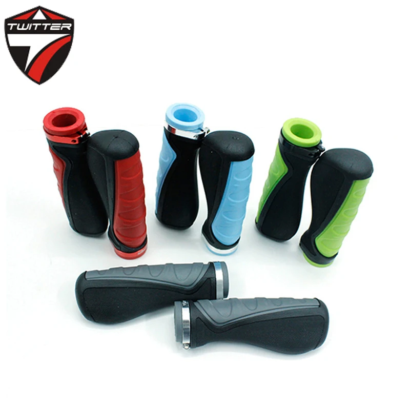 Велосипедные ручки резиновые эргономичные с одним концом для дорожных и горных