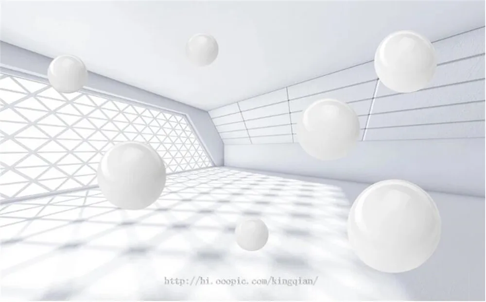 

milofi custom wallpaper mural 3D modern abstract three-dimensional space sphere background wall