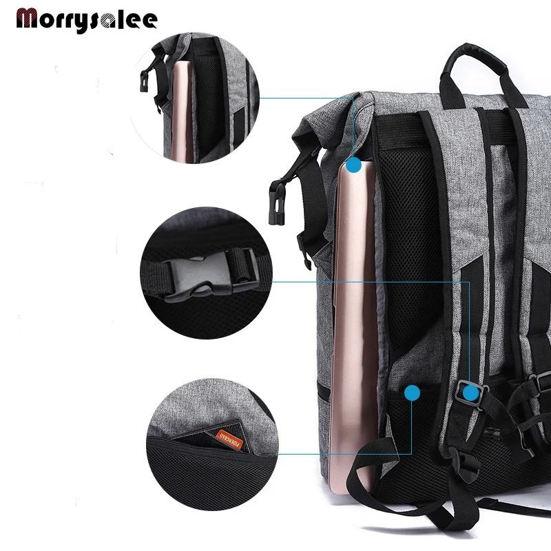 2021 Canvas Backpack Women School Bags for Girls Large Capacity Men Laptop Waterproof Large-capacity Bag | Багаж и сумки