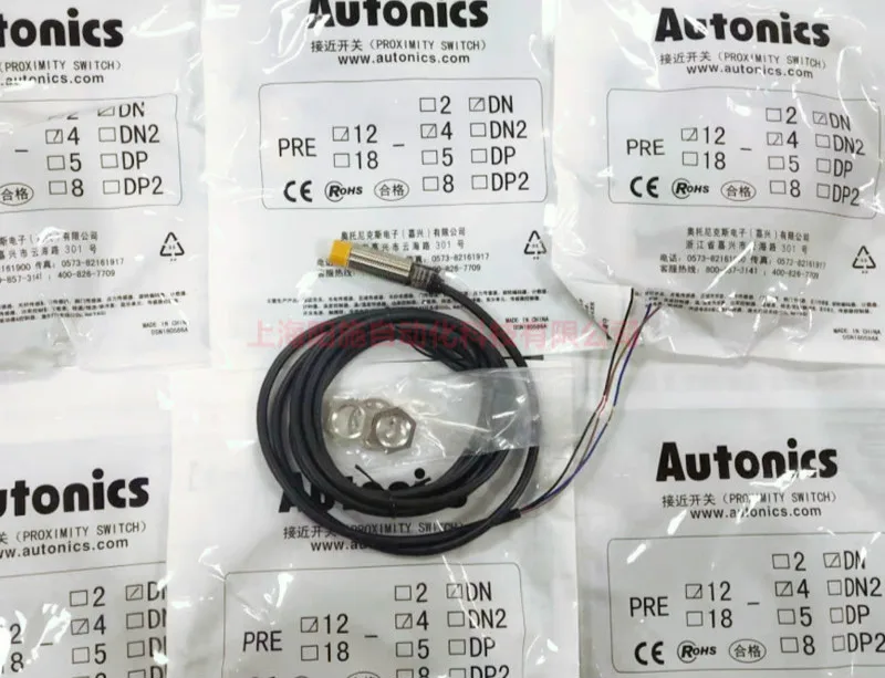 

2pcs New Original Autonics Proximity PRE12-2DN PRE12-2DP PRE12-4DN PRE12-4DN2 PRE12-4DP PRE18-5DN PRE18-5DP PRE18-8DN PRE18-8DP