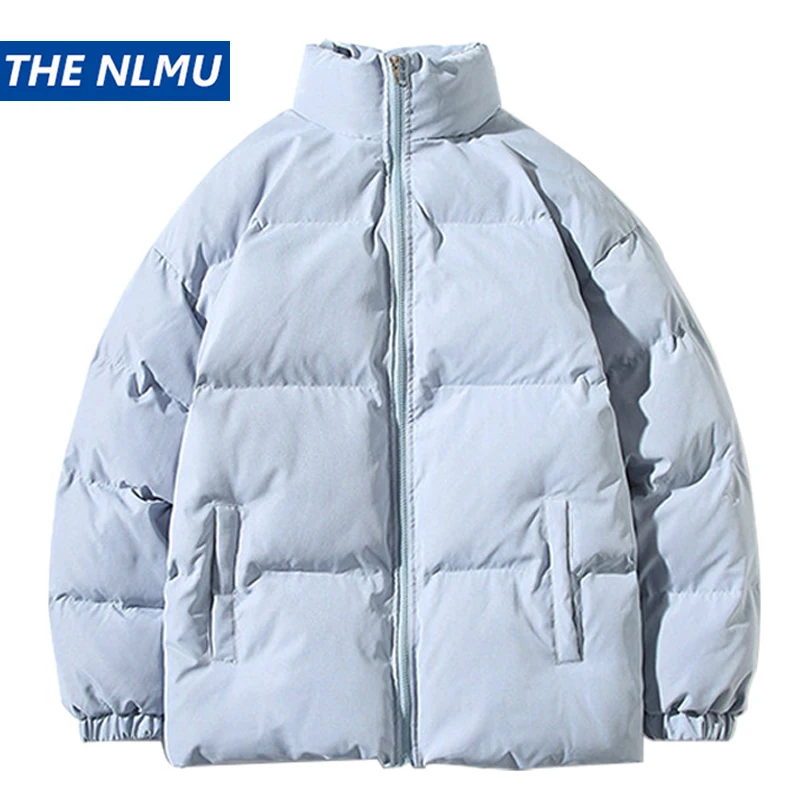 Цветное пузырьковое пальто в стиле Харадзюку для мужчин зимняя куртка 2021 Мужская