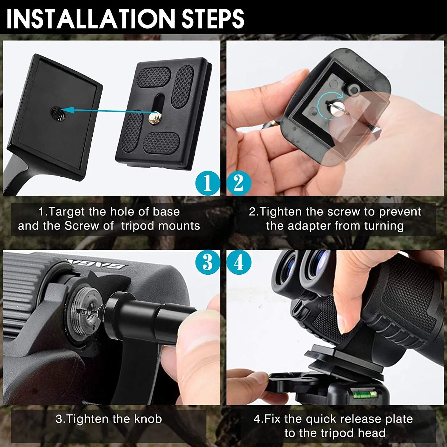 Celestron бинокулярный в виде чашечных держателей крепление 1/4 дюймов резьбы