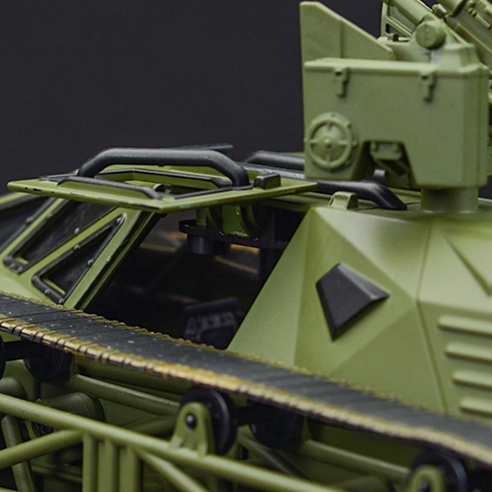 1:24 весы гусеничный Танк из сплава игрушечные машины литые под давлением